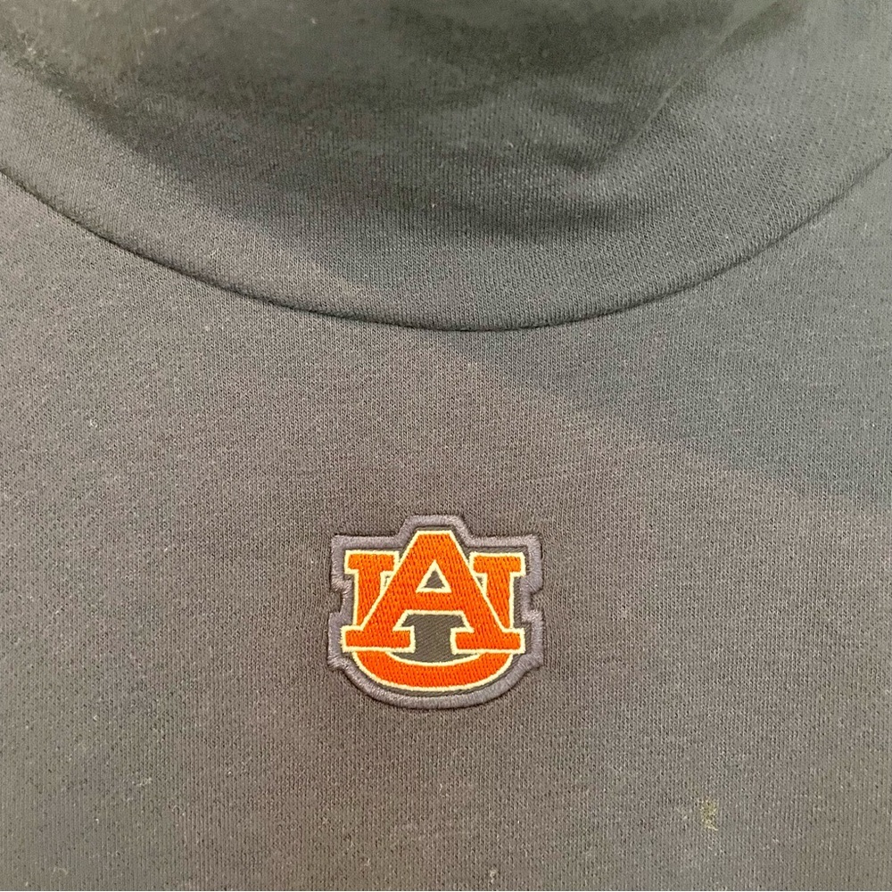 Auburn University Funnel Neck Longline Minimal Sweatshirt Under Armour - Picture 2 of 14